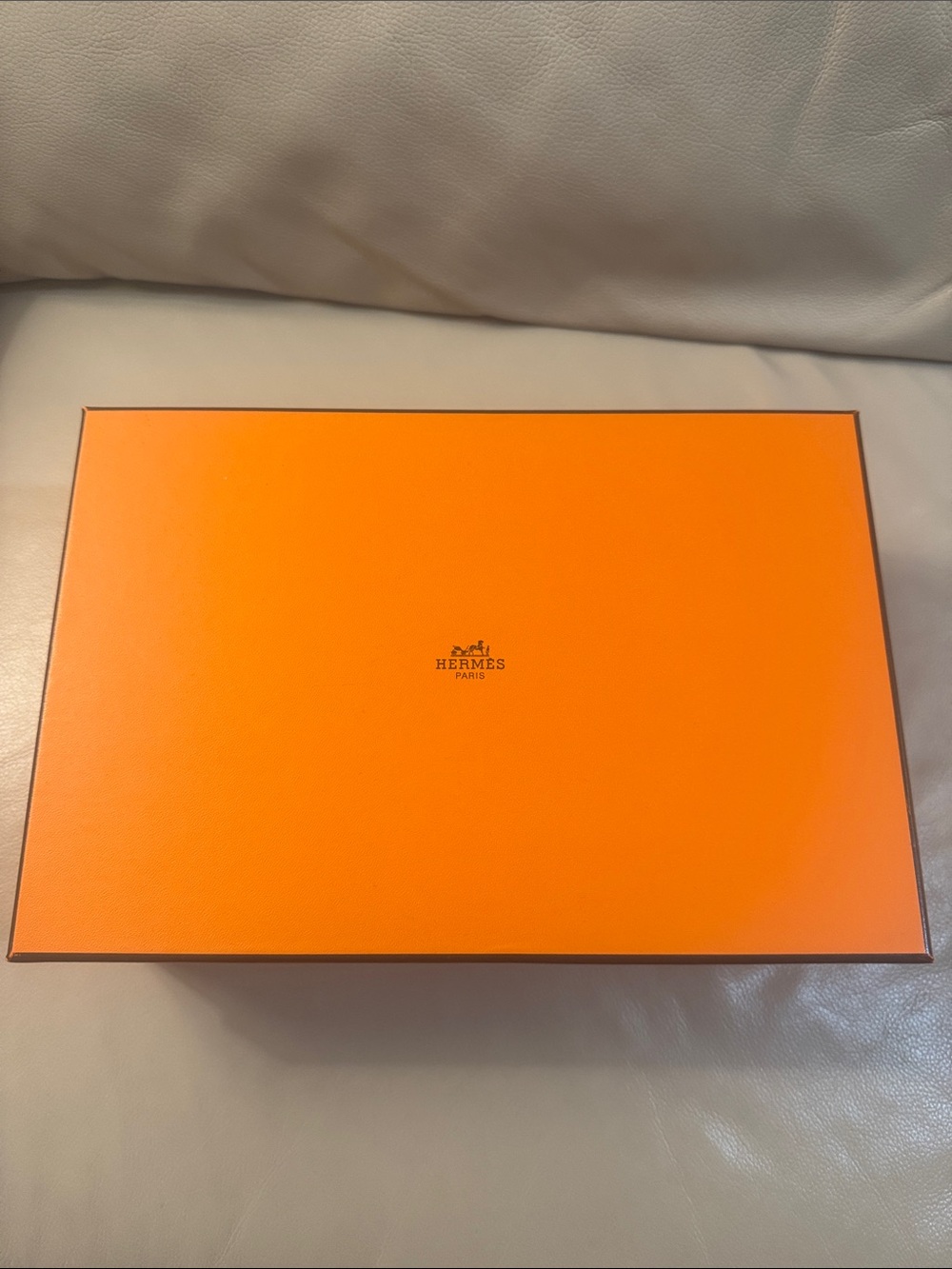 Hermes shoe box